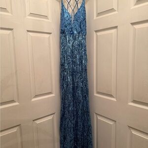 Morgan & Co. Blue Dress